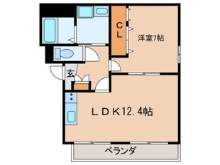 クリスタル円明の物件間取画像